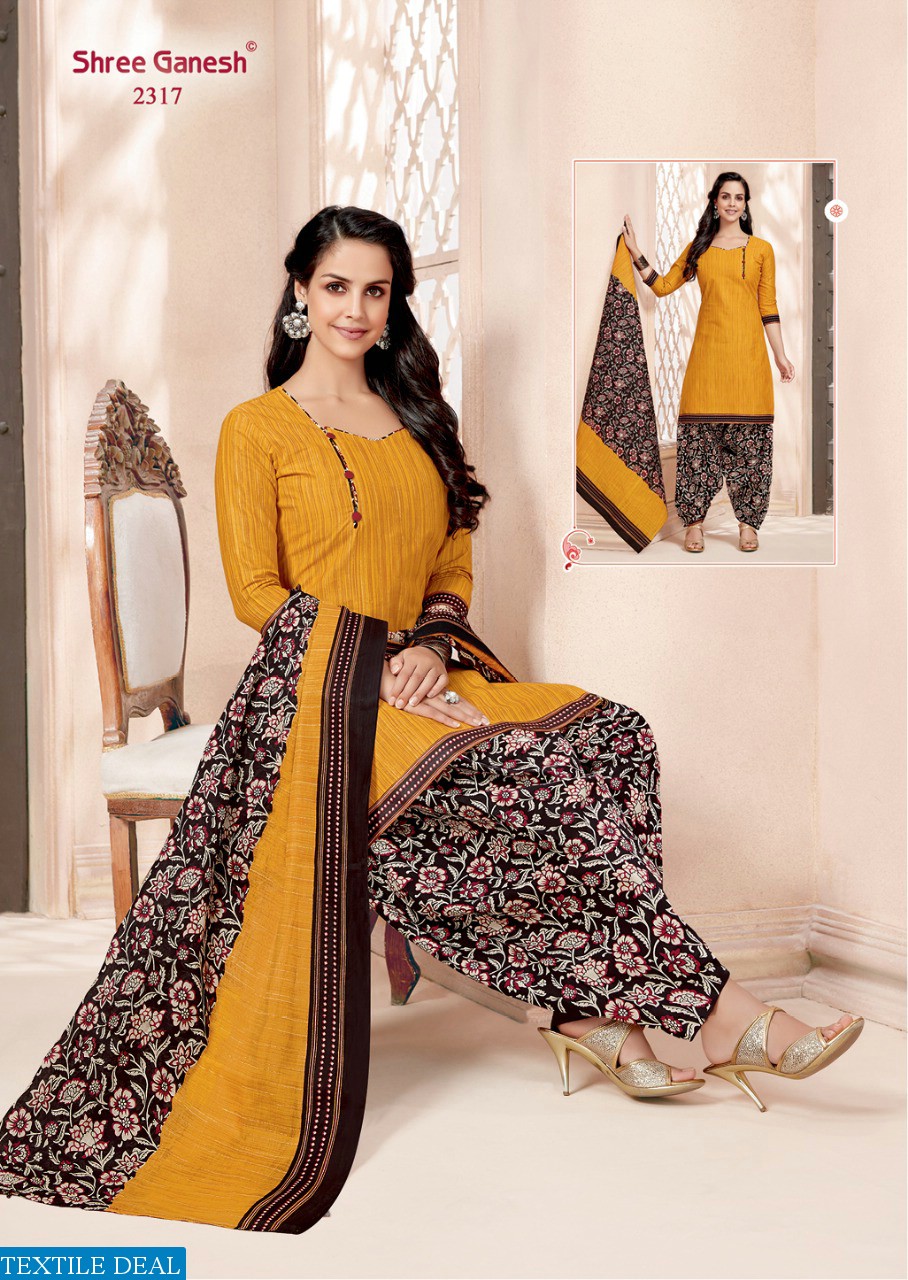 Shree Ganesh Hansika Vol-3 Dealer Printed Dress Material