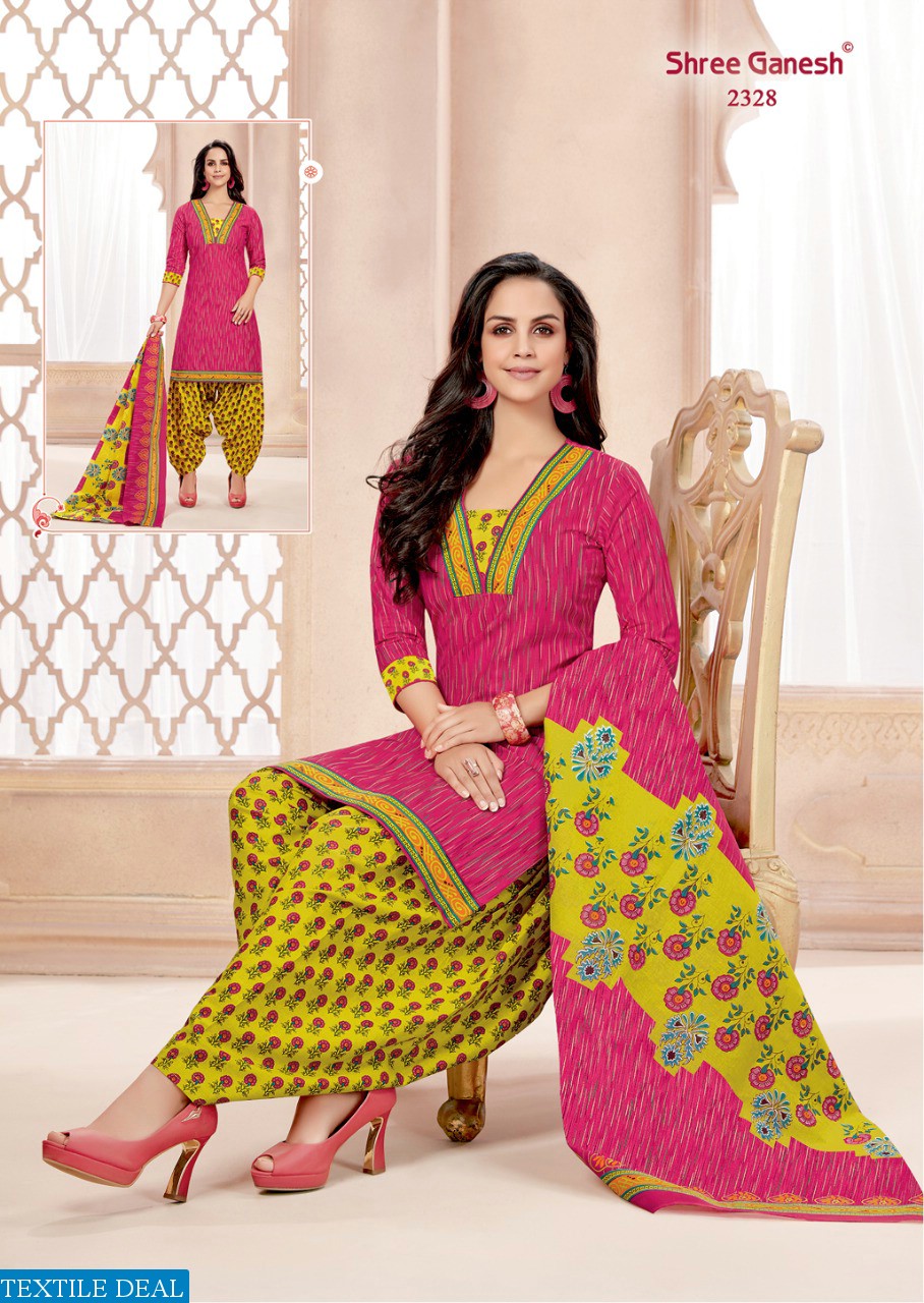 Shree Ganesh Hansika Vol-3 Dealer Printed Dress Material