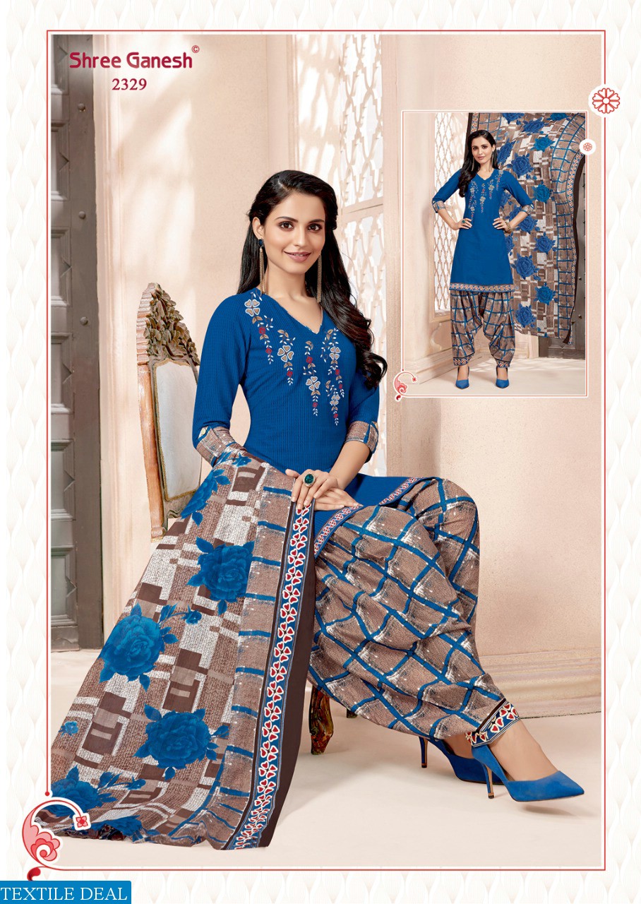 Shree Ganesh Hansika Vol-3 Dealer Printed Dress Material