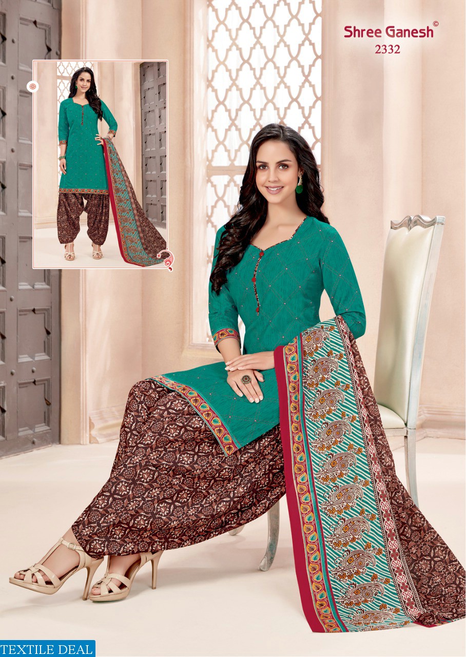 Shree Ganesh Hansika Vol-3 Dealer Printed Dress Material