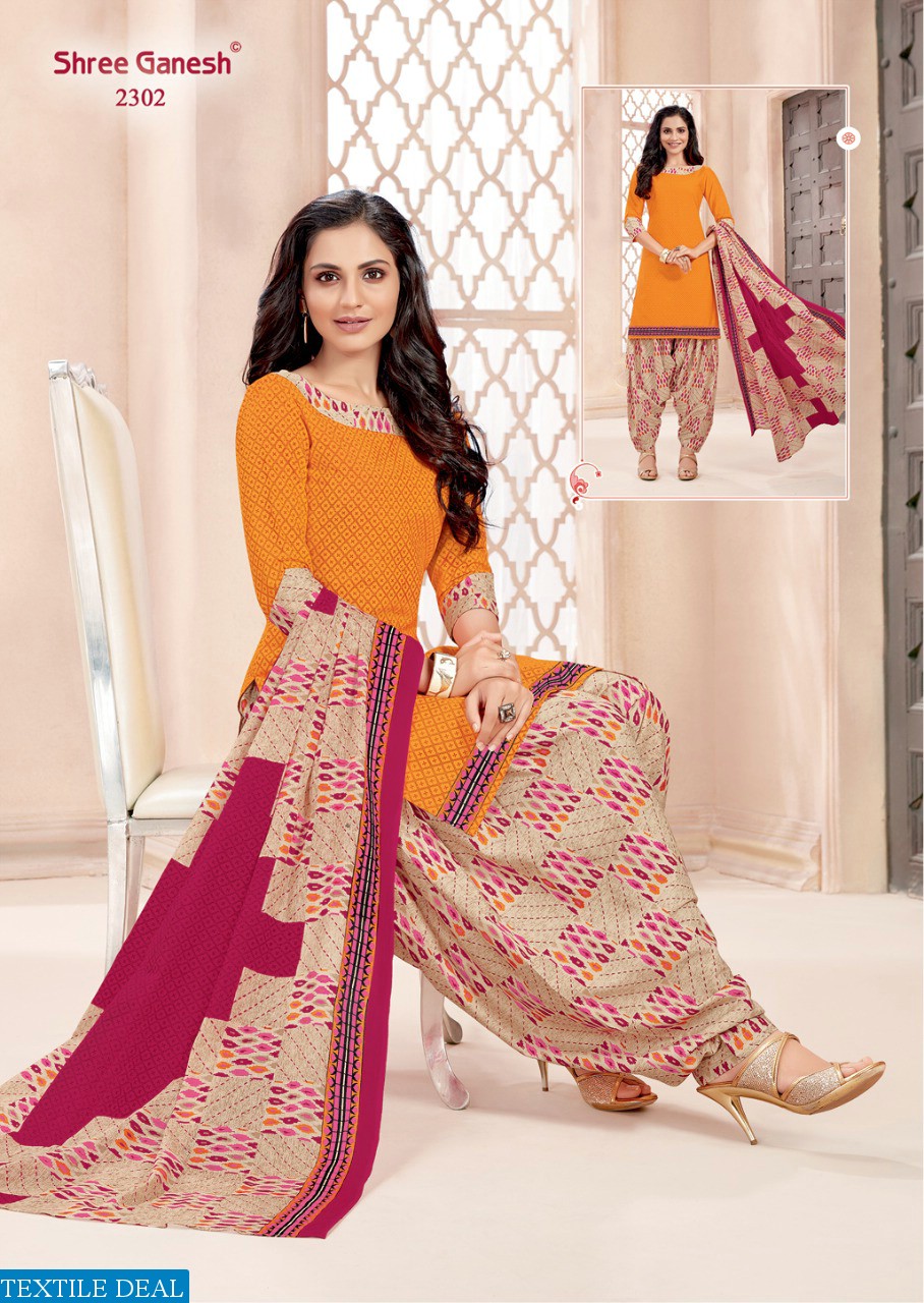 Shree Ganesh Hansika Vol-3 Dealer Printed Dress Material