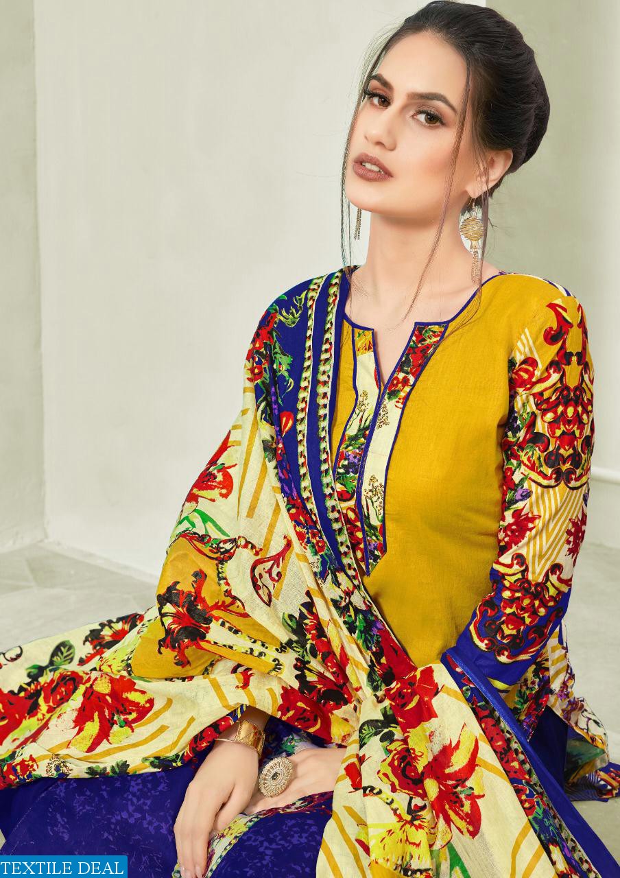 YASHIKA TRENDZ RIANA VOL 1 PURE LAWN PRINTED LADIES SUITS