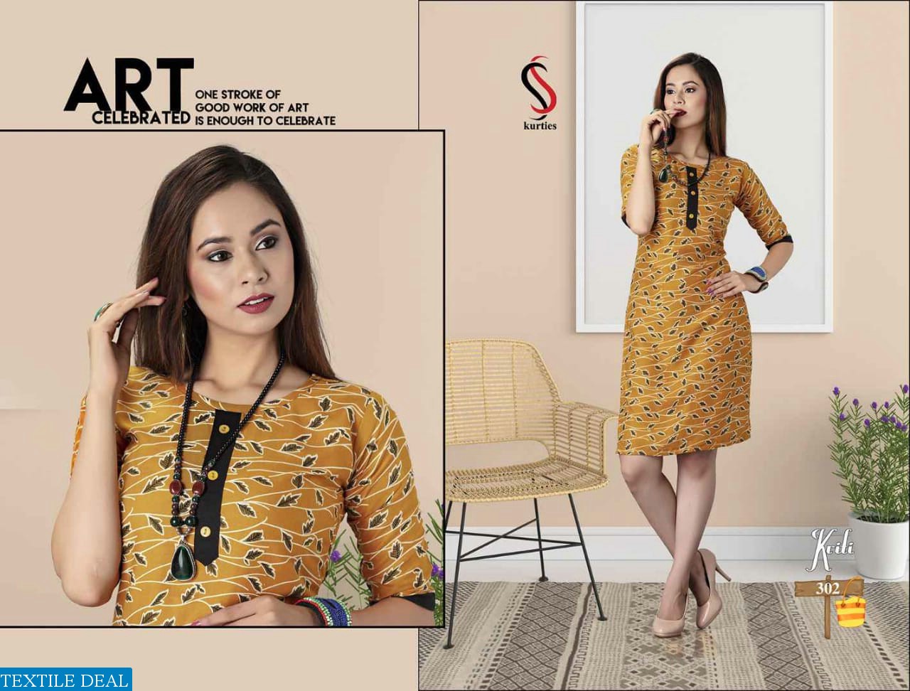 SS Kriti Wholesaler Printed Kurtis
