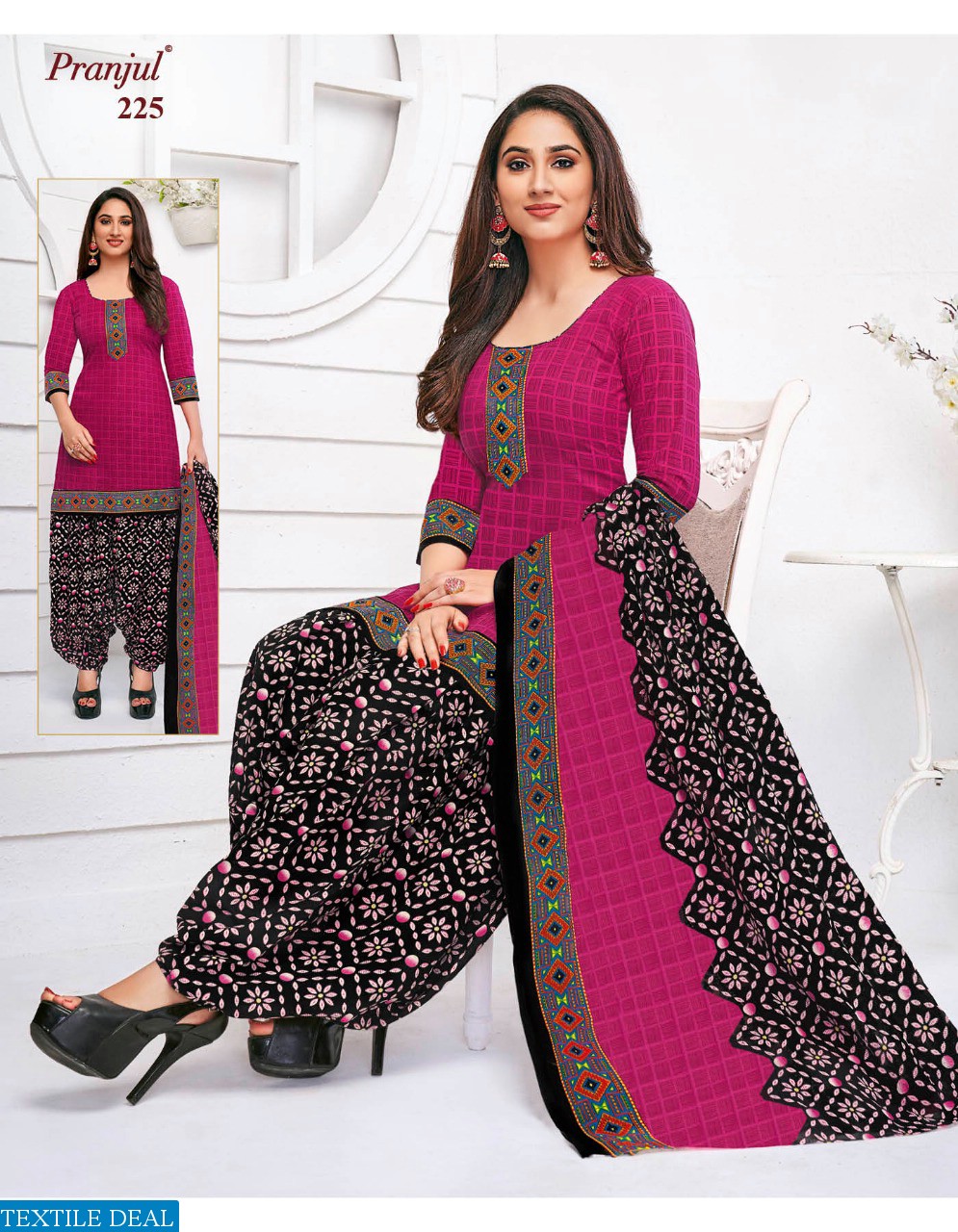 Pranjul Priyanka Patiyala Special vol-2 Printed Dress Material