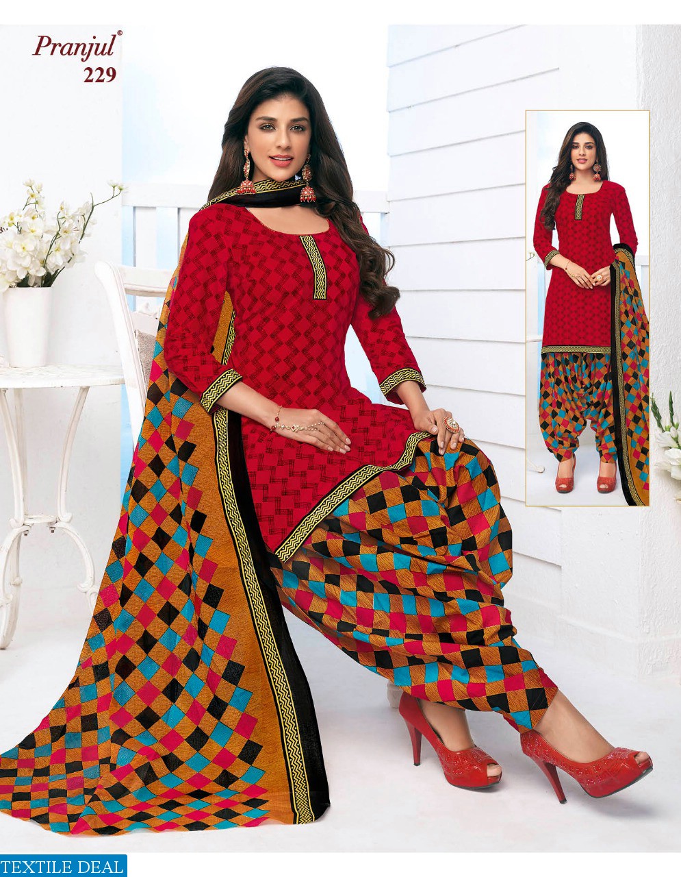 Pranjul Priyanka Patiyala Special vol-2 Printed Dress Material