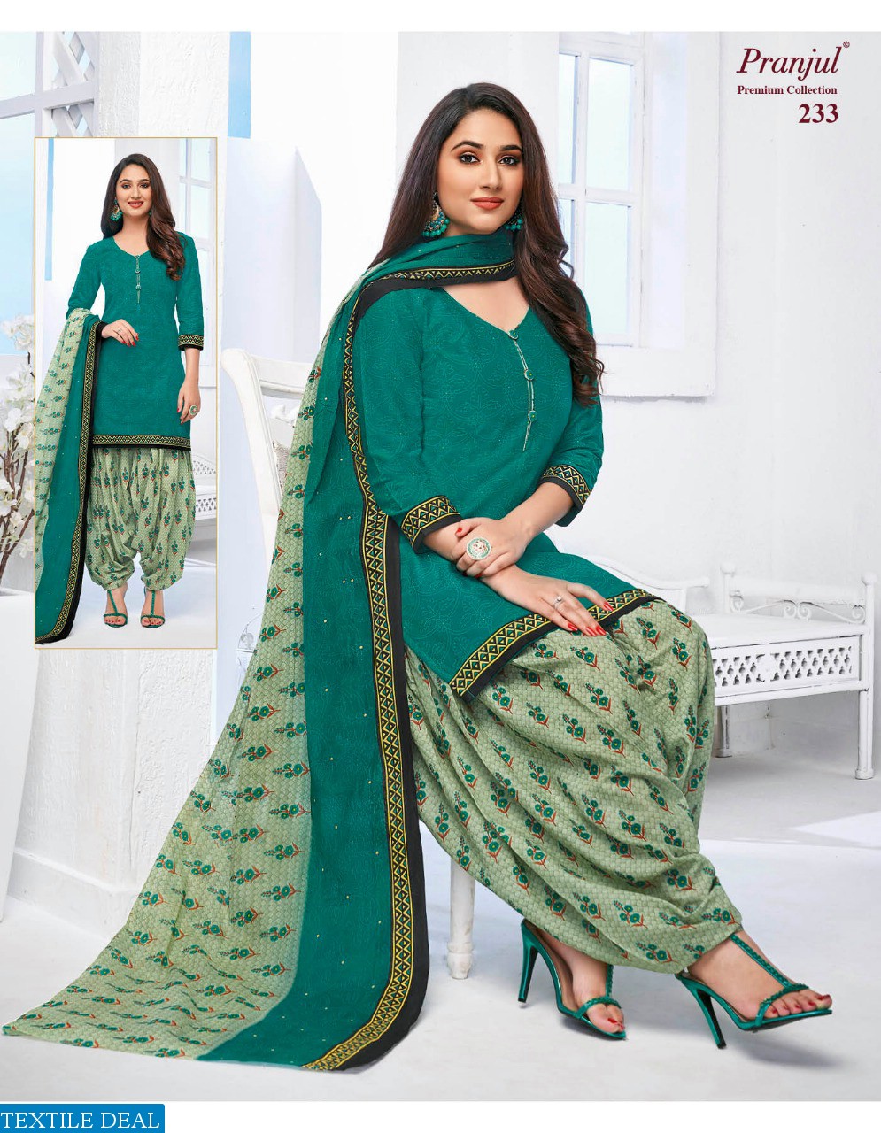 Pranjul Priyanka Patiyala Special vol-2 Printed Dress Material