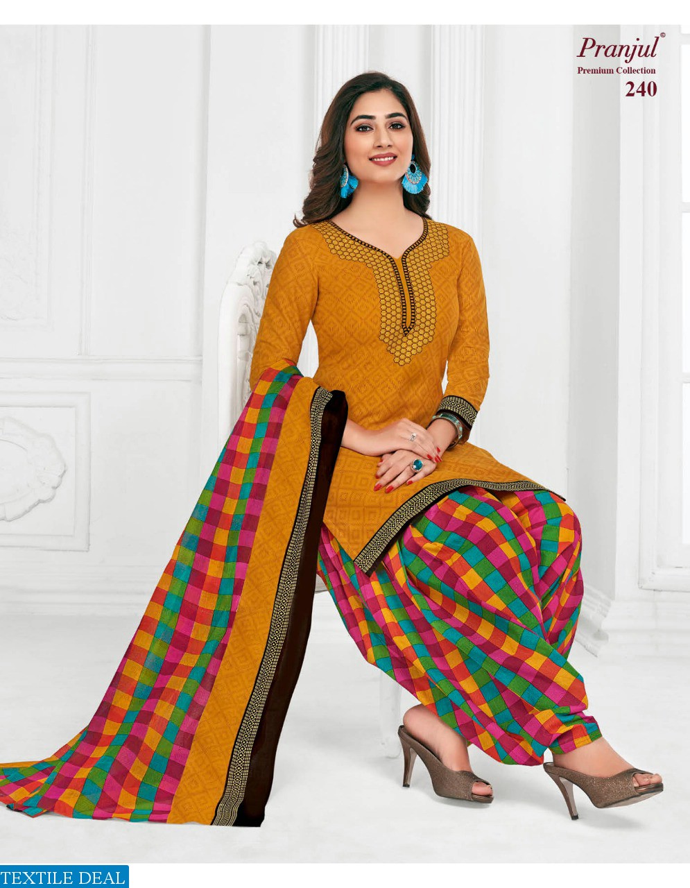 Pranjul Priyanka Patiyala Special vol-2 Printed Dress Material