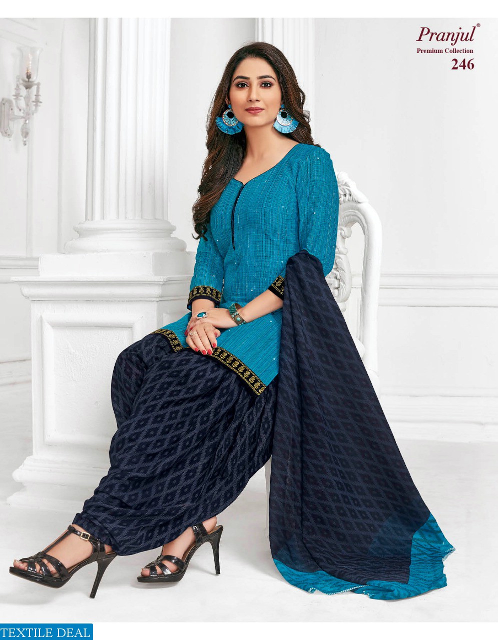 Pranjul Priyanka Patiyala Special vol-2 Printed Dress Material