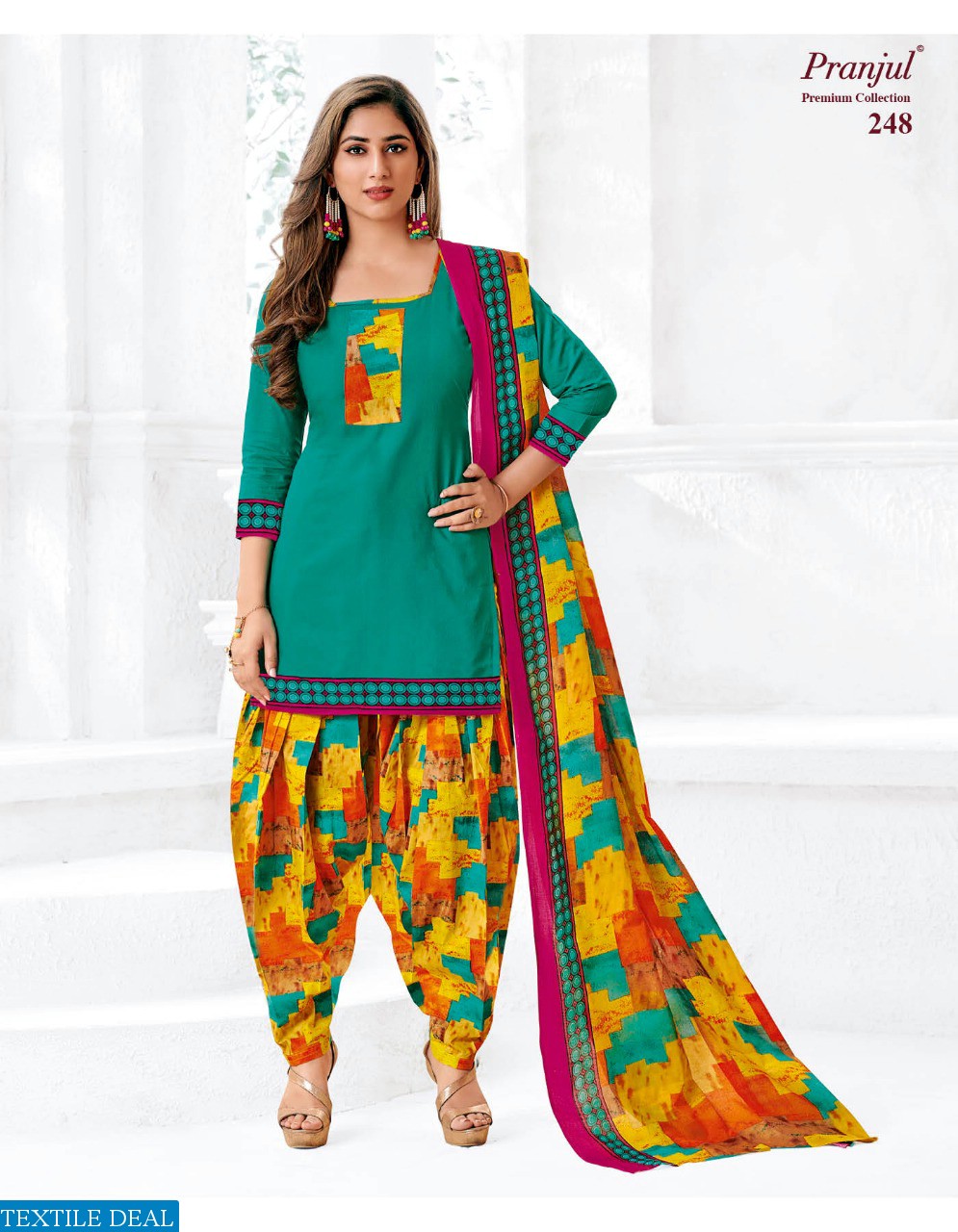 Pranjul Priyanka Patiyala Special vol-2 Printed Dress Material