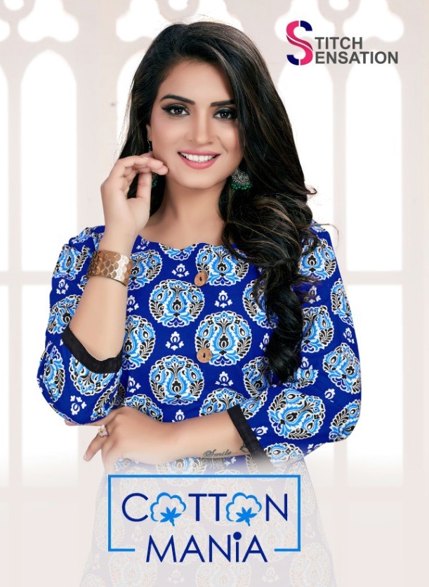 Stitch Sensation Cotton Mania Low Range Kurtis Dealer
