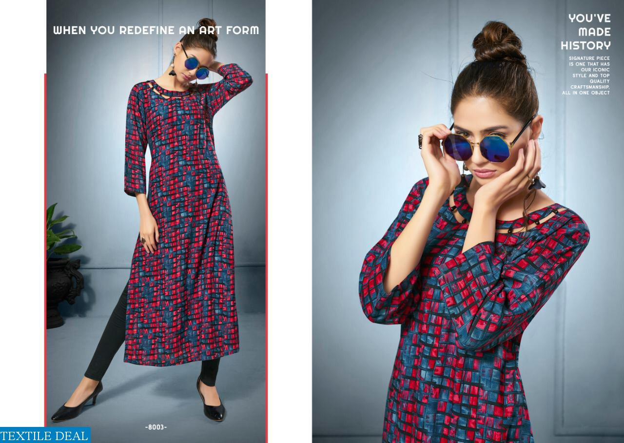 S more checks vol-8 Wholesale ready made kurtis