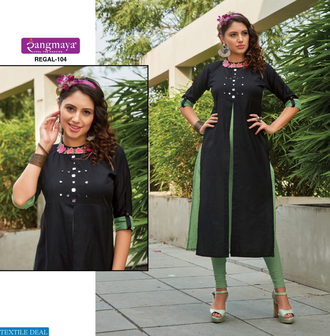 RANGMAYA LAUNCH RAGAL LINEN COTTON DESIGNER KURTI ONLINE SHOPPING