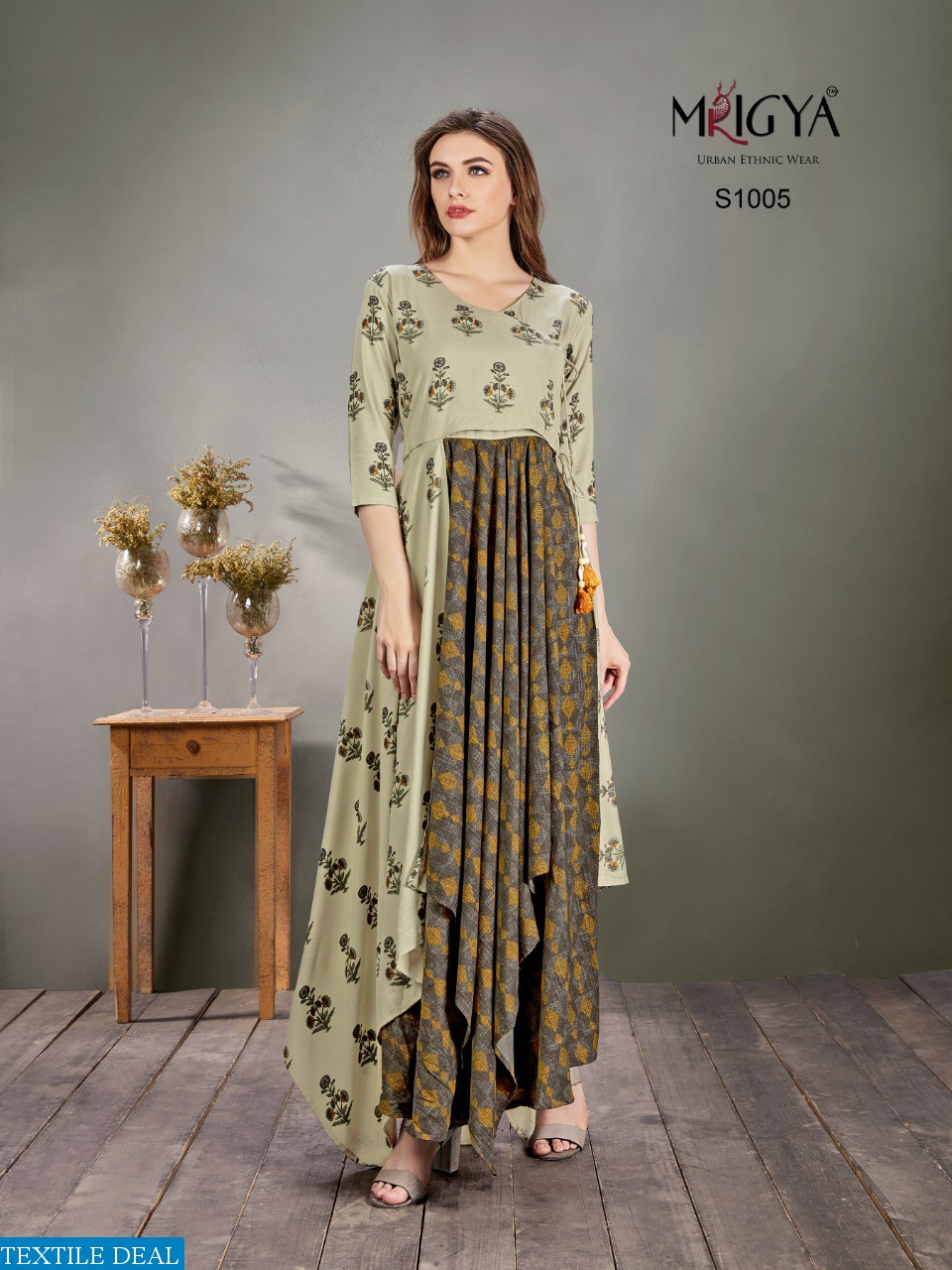Mrigya 1001 To 1006 Series Gowns Kurtis