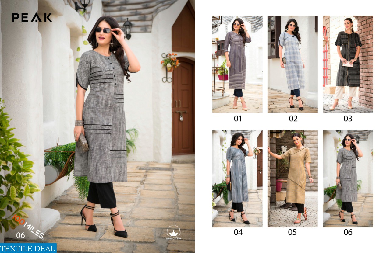 100 Miles Peak Ready Made Long Tunics