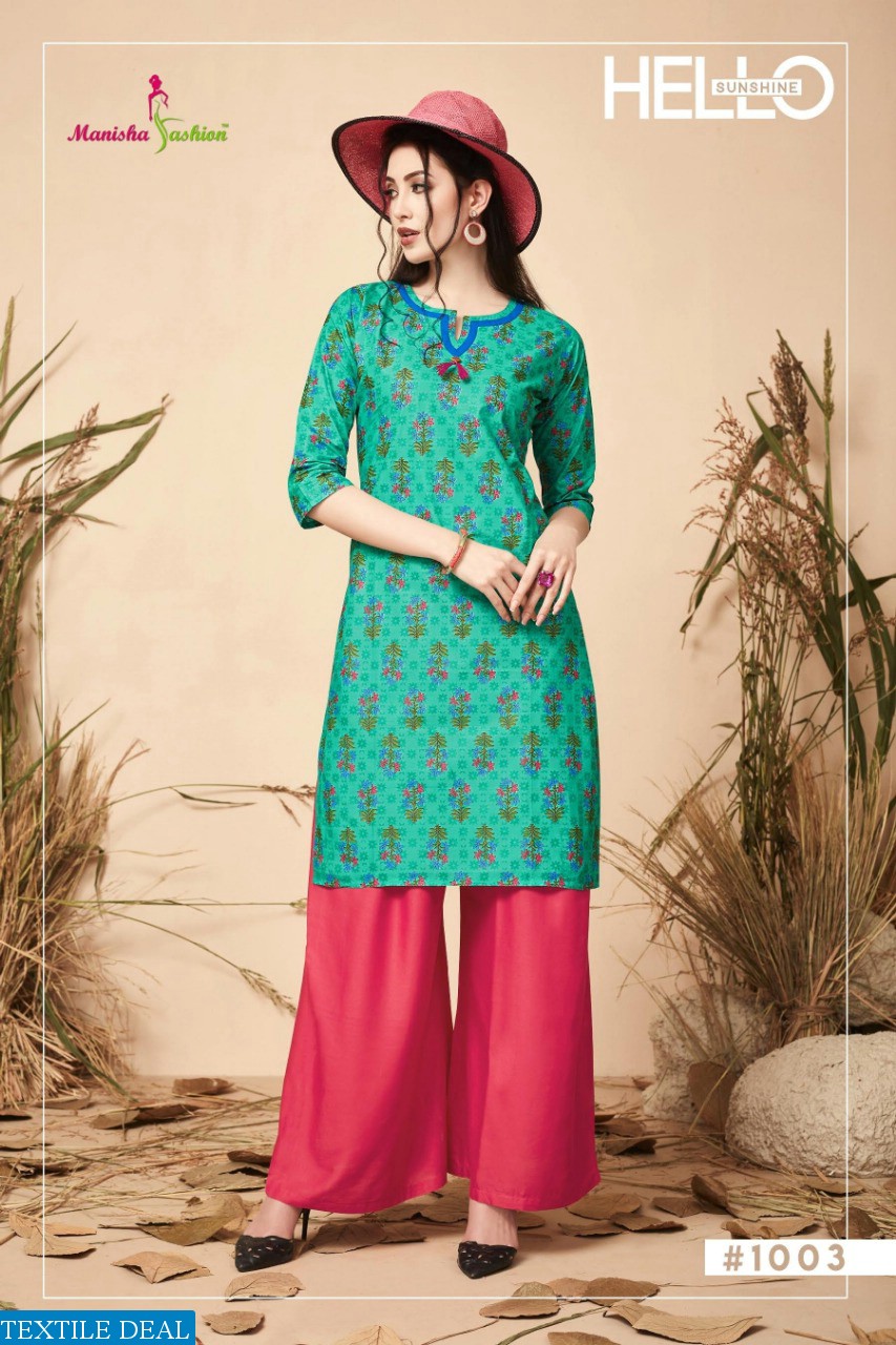 MANISHA FASHION MELANIA VOL 1 LAWN COTTON KURTI COLLECTION SELLER