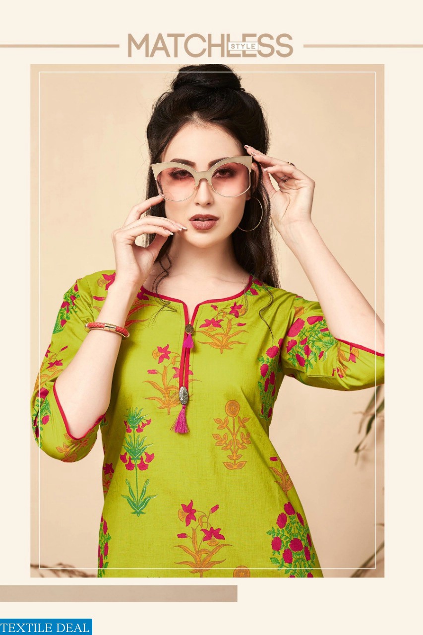 MANISHA FASHION MELANIA VOL 1 LAWN COTTON KURTI COLLECTION SELLER