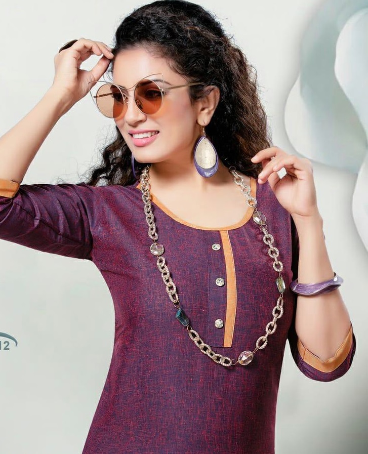 kinti Chitra Vol-12 Wholesaler Tunics And Tops