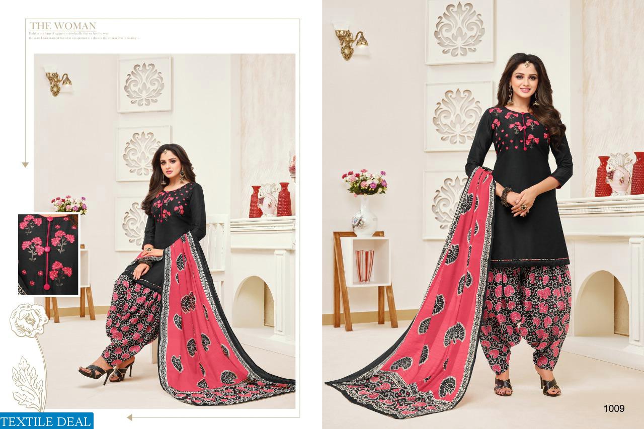 Shagun Pani Puri Cotton Work Dress material Online Shopping