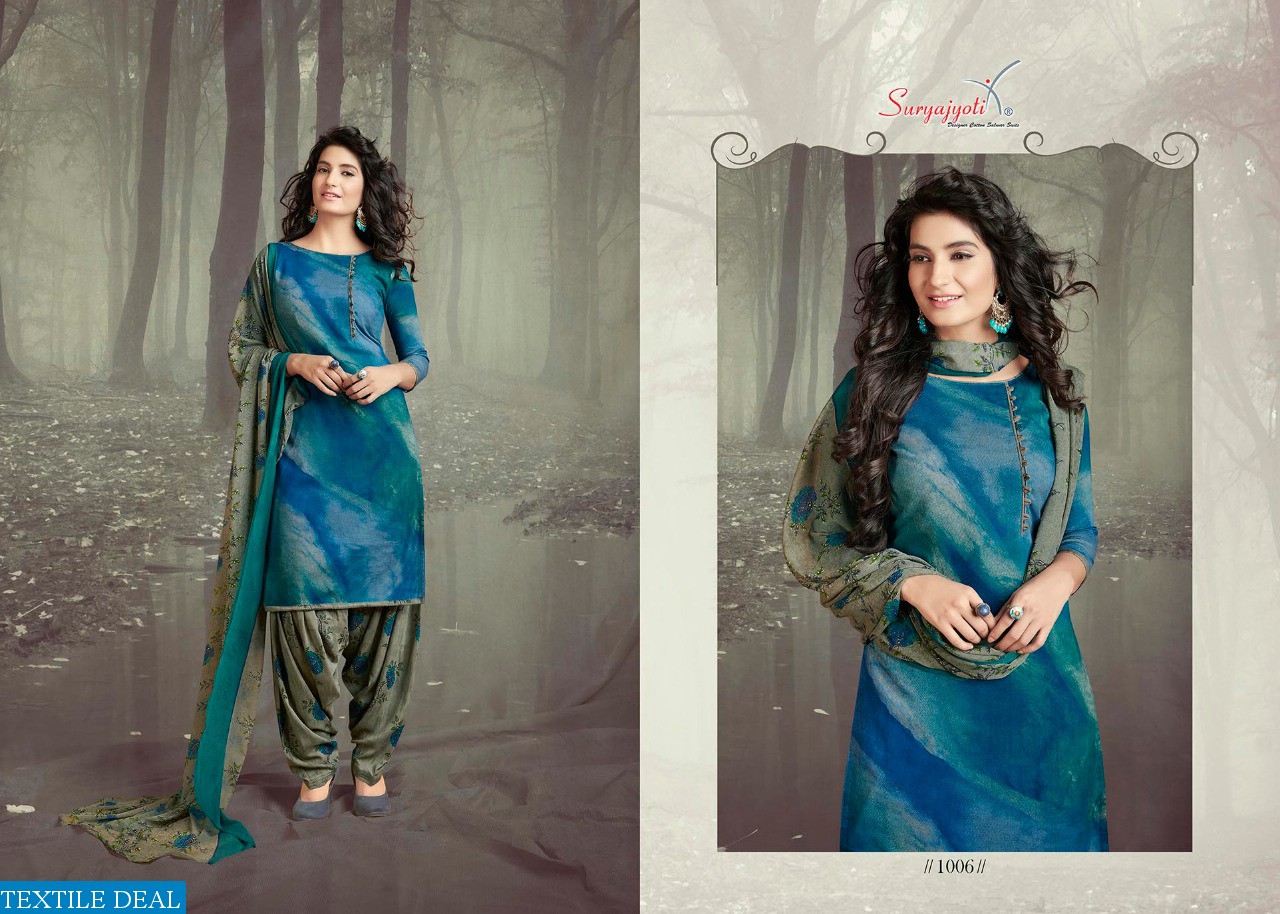 Suryajyoti Gulnar Vol-1 Wholesaler Printed Dress Material