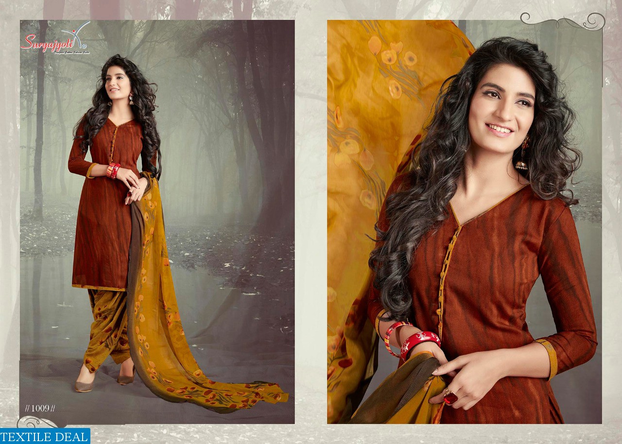 Suryajyoti Gulnar Vol-1 Wholesaler Printed Dress Material