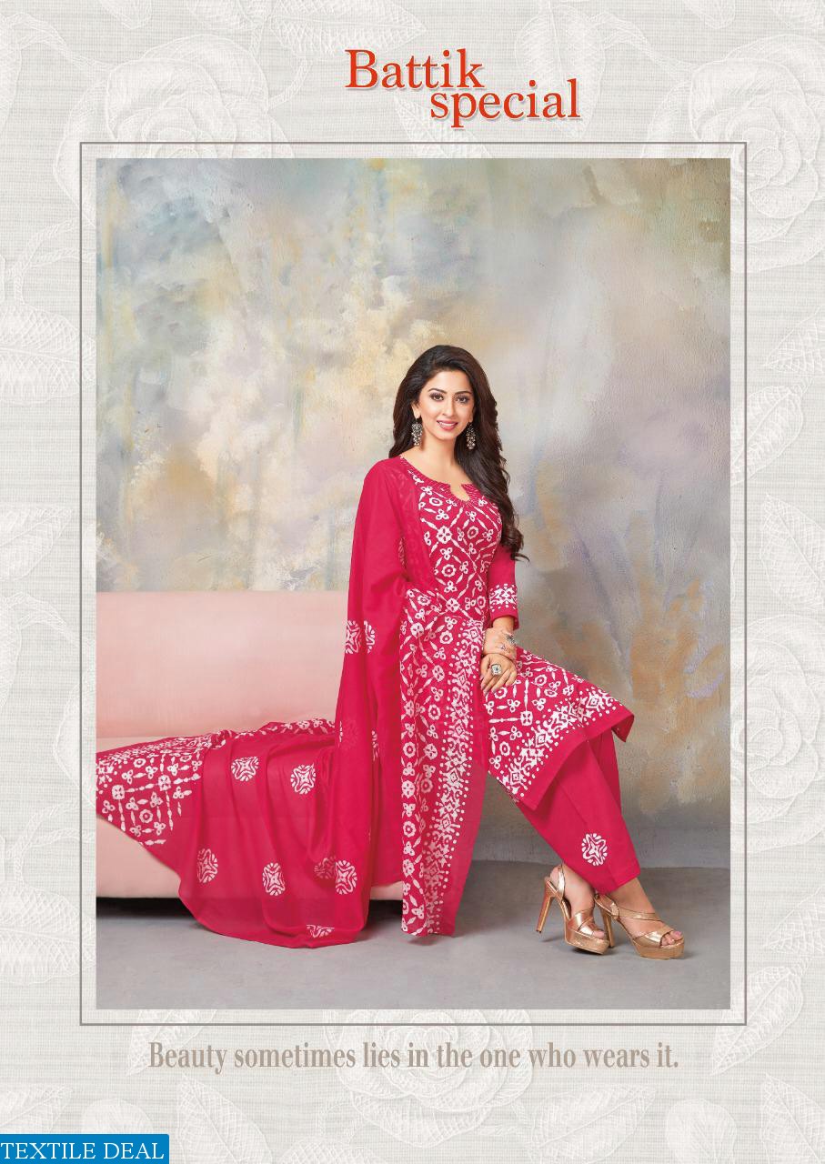 aarvi batik special Vol-10 Wholesale Dress material