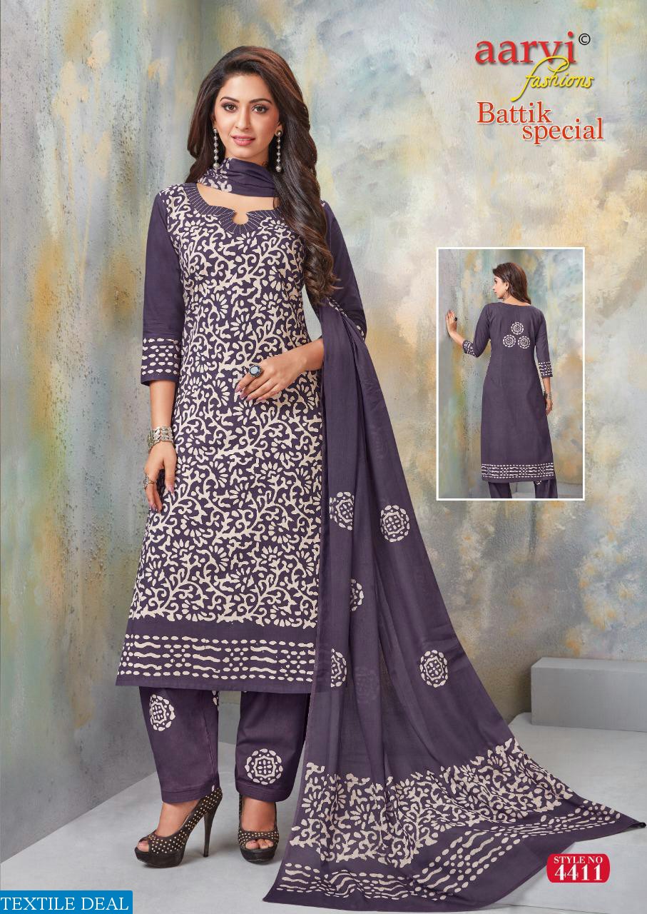 aarvi batik special Vol-10 Wholesale Dress material