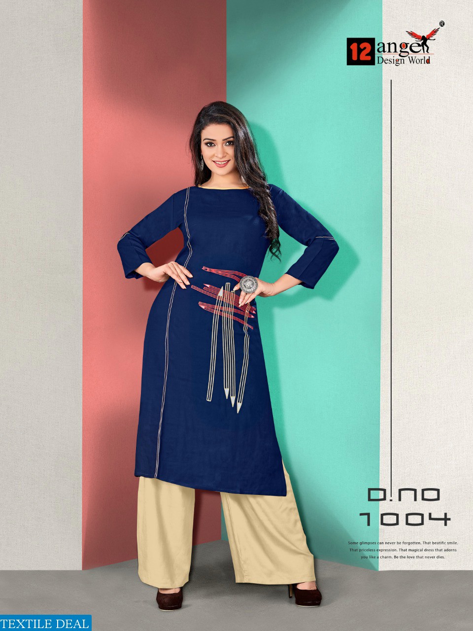 12 ANGEL LAUNCH FEMINA VOL 3 RAYON KURTI WITH PLAZZO COLLECTION