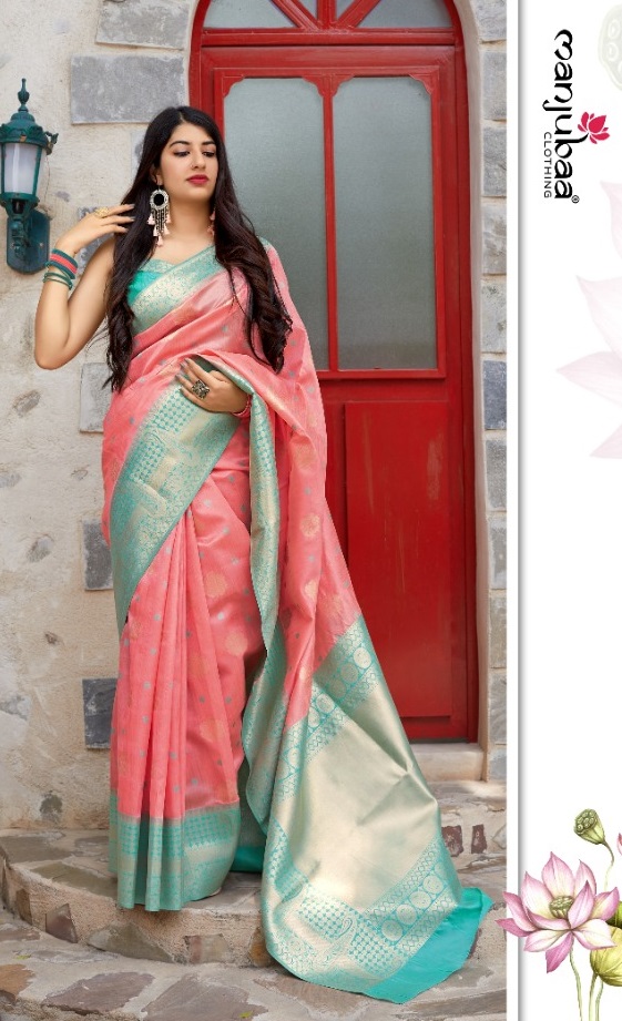 MANJUBAA 1800 SERIES SILK DESIGNER SAREES