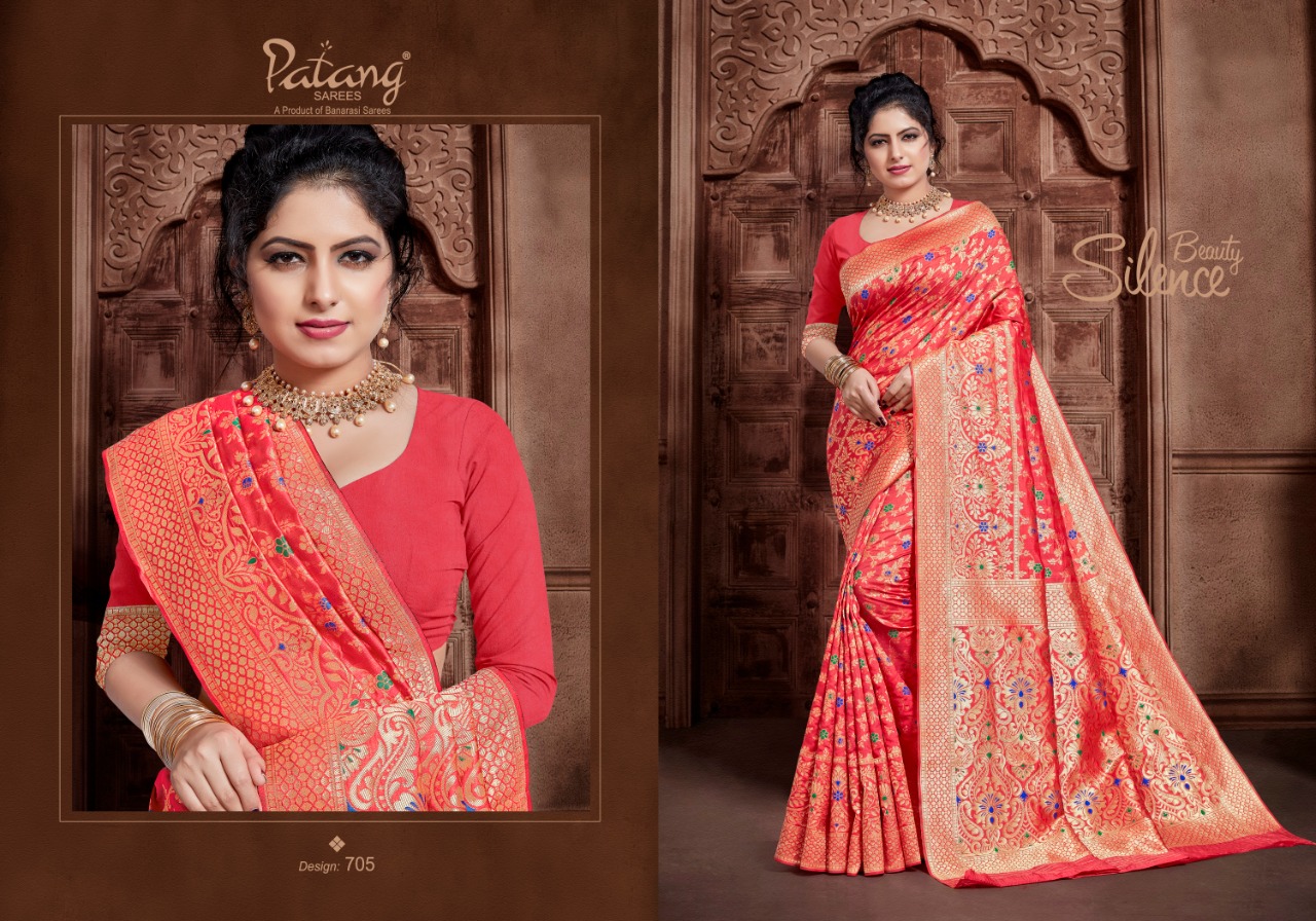 PATANG NAKASHI  Celebrity  Shopping Soft Silk Sarees