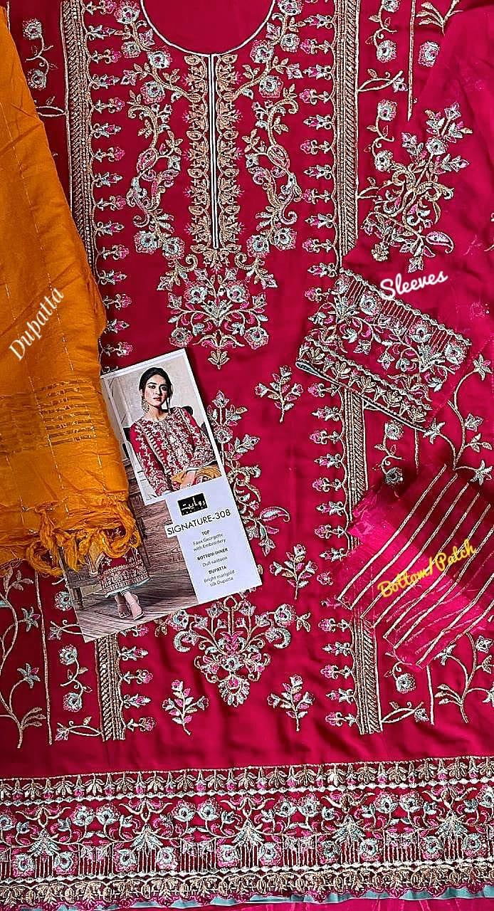 SIGNATURE-308 BY RAWAYAT  Premium Embroidered Collection Pakistani Salwar Kameez