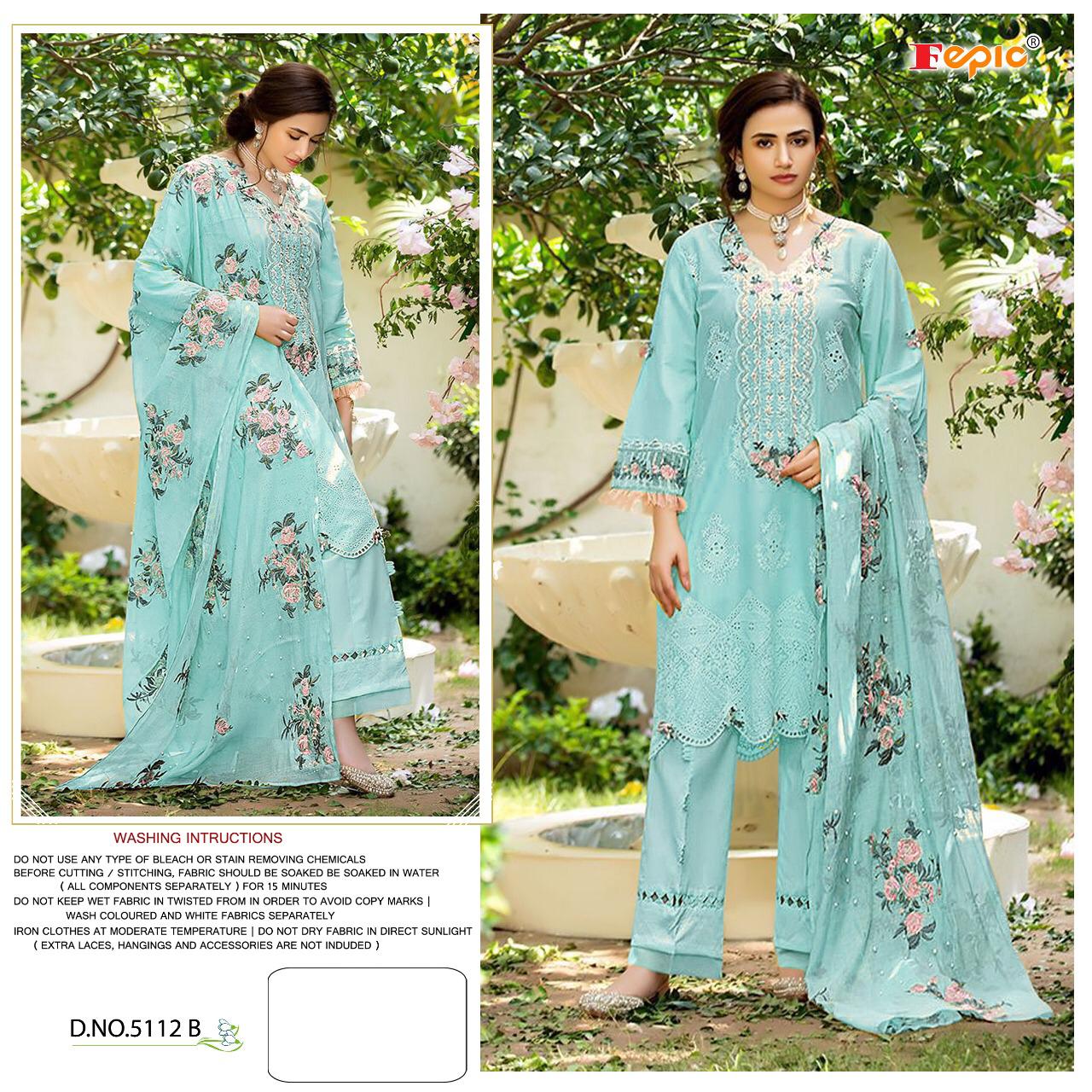 Fepic 5112 Wholesale Pakistani Concept Dress