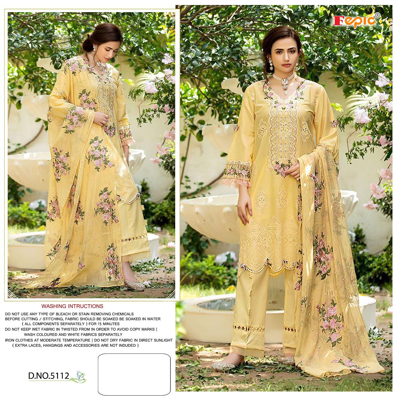 Fepic 5112 Wholesale Pakistani Concept Dress