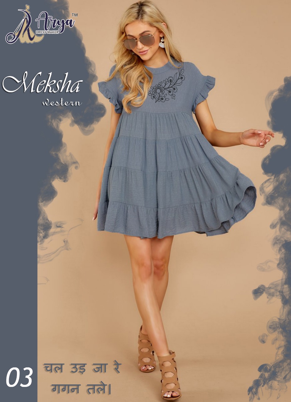 MEKSHA WESTERN DESIGNER KURTIS