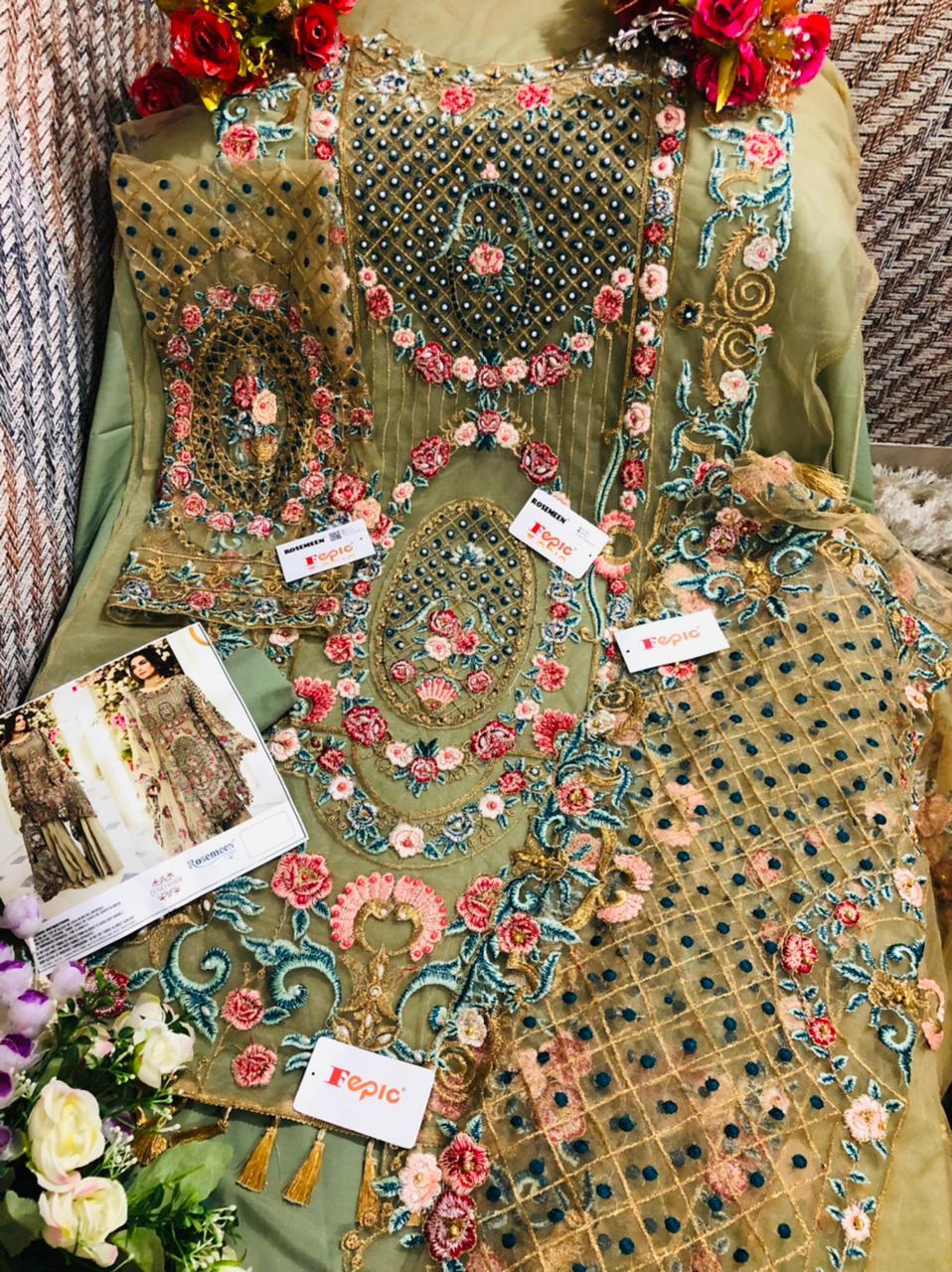 Fepic Rosemeen 91004 Colour Wholesale Pakistani Dress