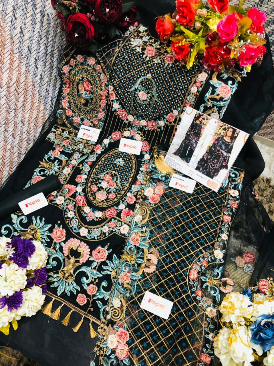 Fepic Rosemeen 91004 Colour Wholesale Pakistani Dress