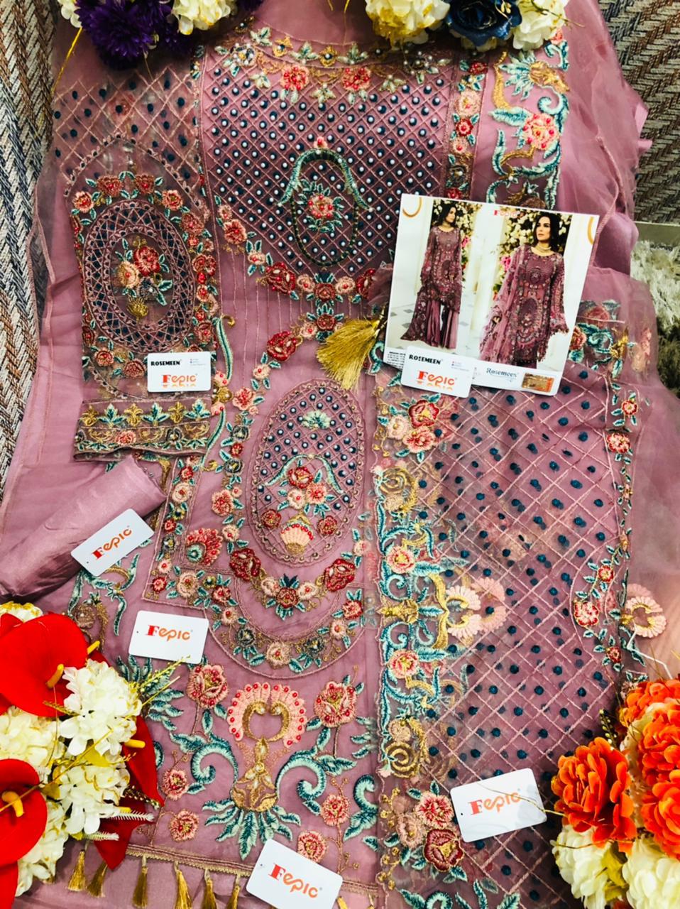 Fepic Rosemeen 91004 Colour Wholesale Pakistani Dress