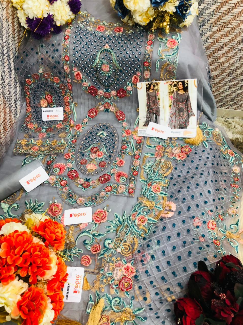 Fepic Rosemeen 91004 Colour Wholesale Pakistani Dress