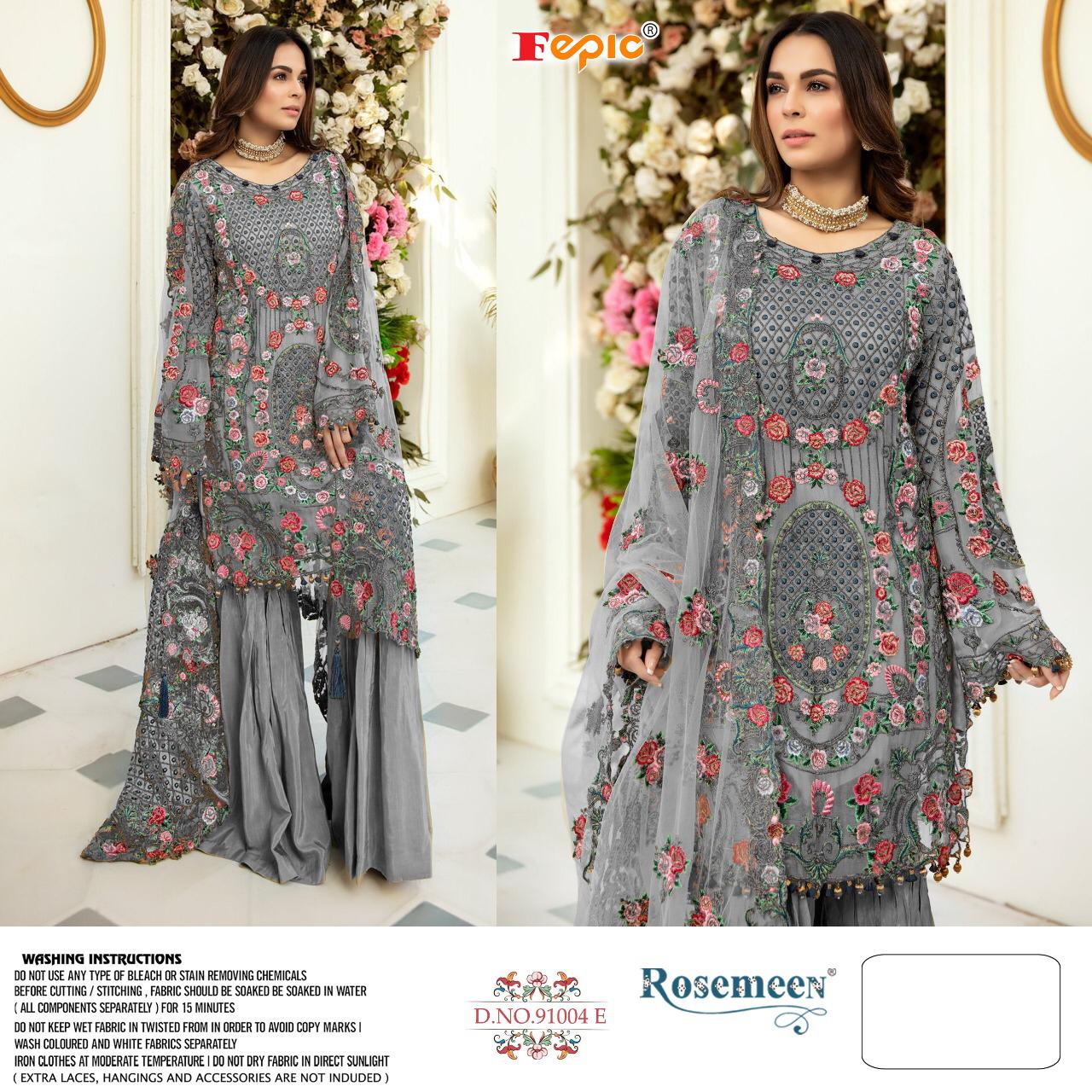 Fepic Rosemeen 91004 Colour Wholesale Pakistani Dress