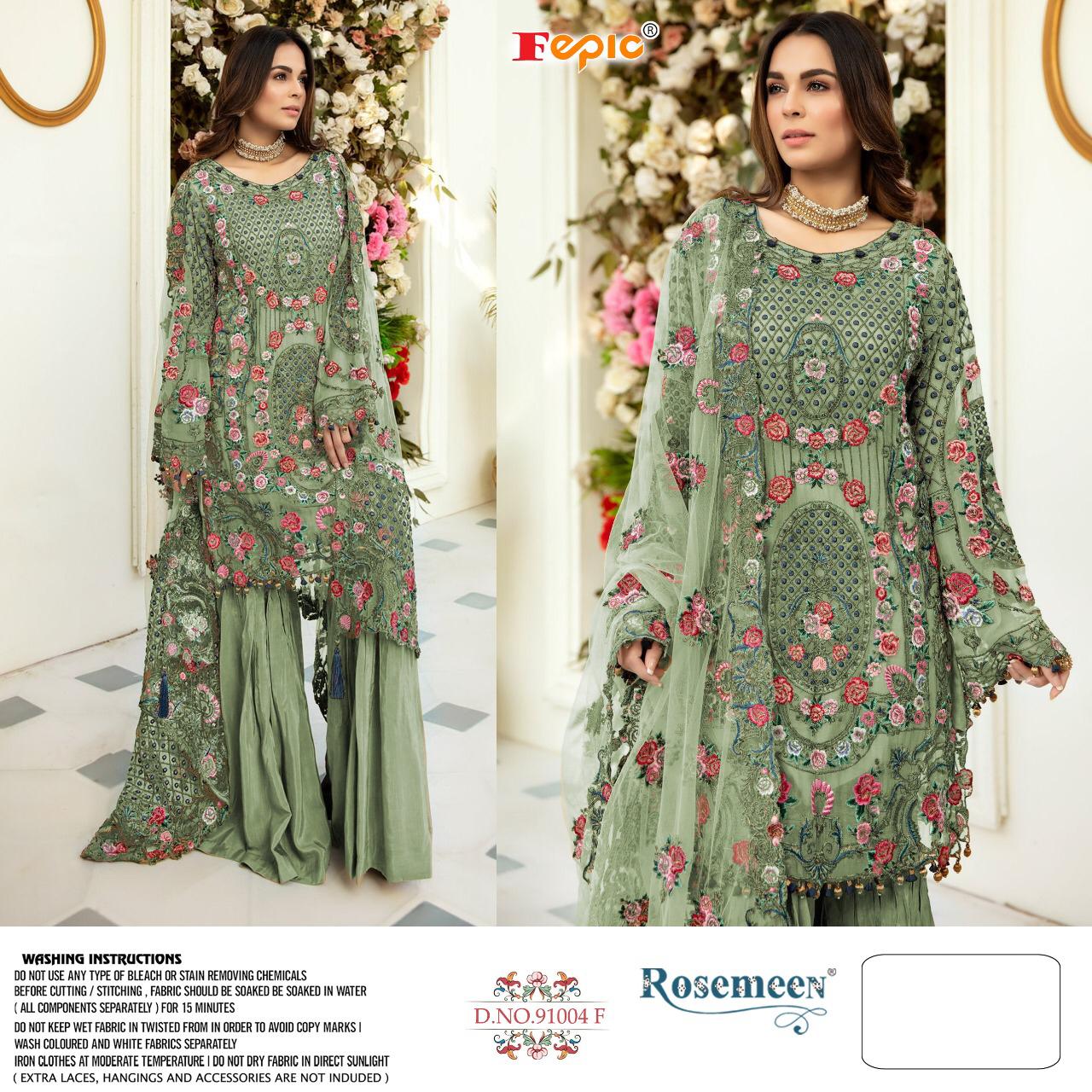 Fepic Rosemeen 91004 Colour Wholesale Pakistani Dress