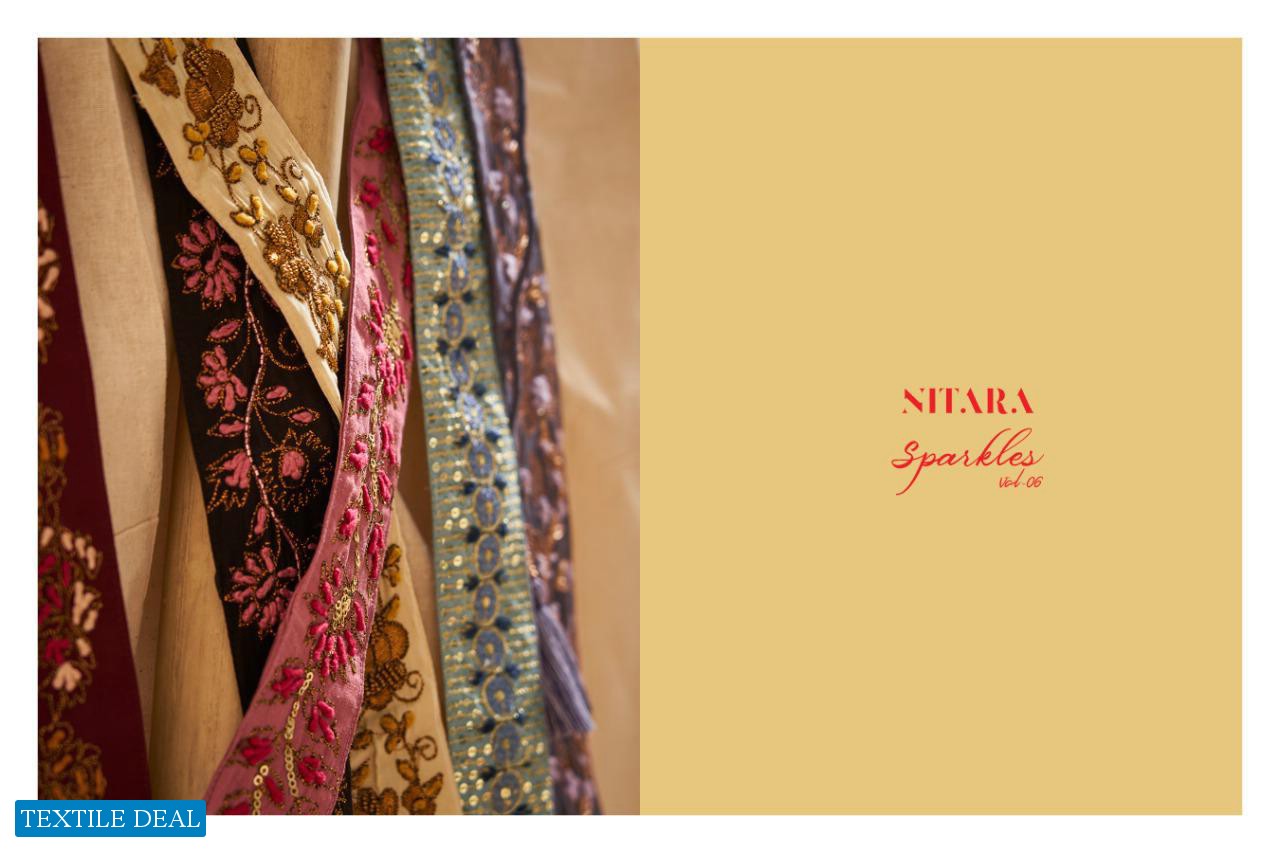 Nitara Sparkle Vol-6 Wholesale Designer Top And Skirt