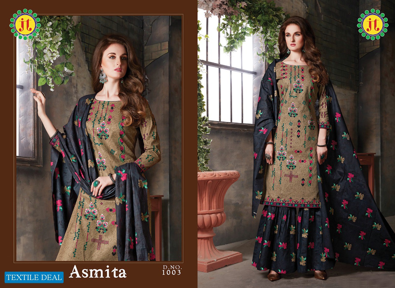 JT Asmita Wholesale Cotton Dress Material