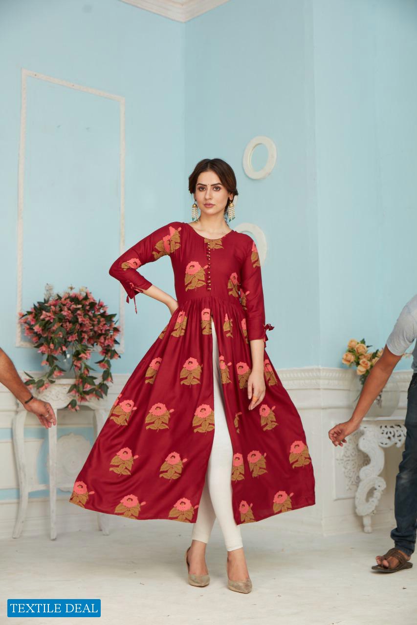 Blue Hill Calendar Vol-3 wholesale Long Kurtis