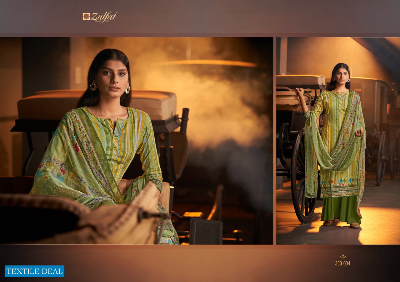 Zulfat Advika Wholesale Exclusive Designer Dress Material