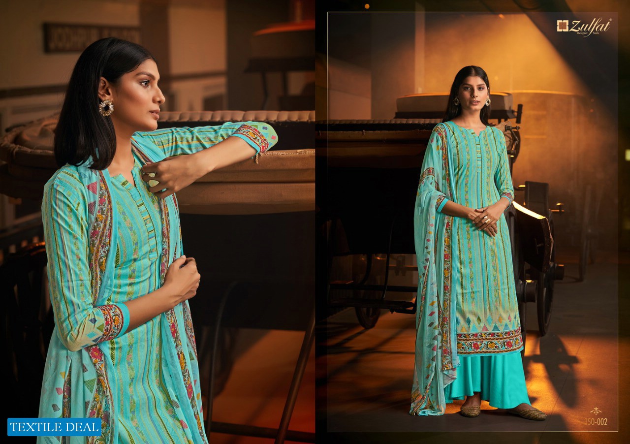 Zulfat Advika Wholesale Exclusive Designer Dress Material