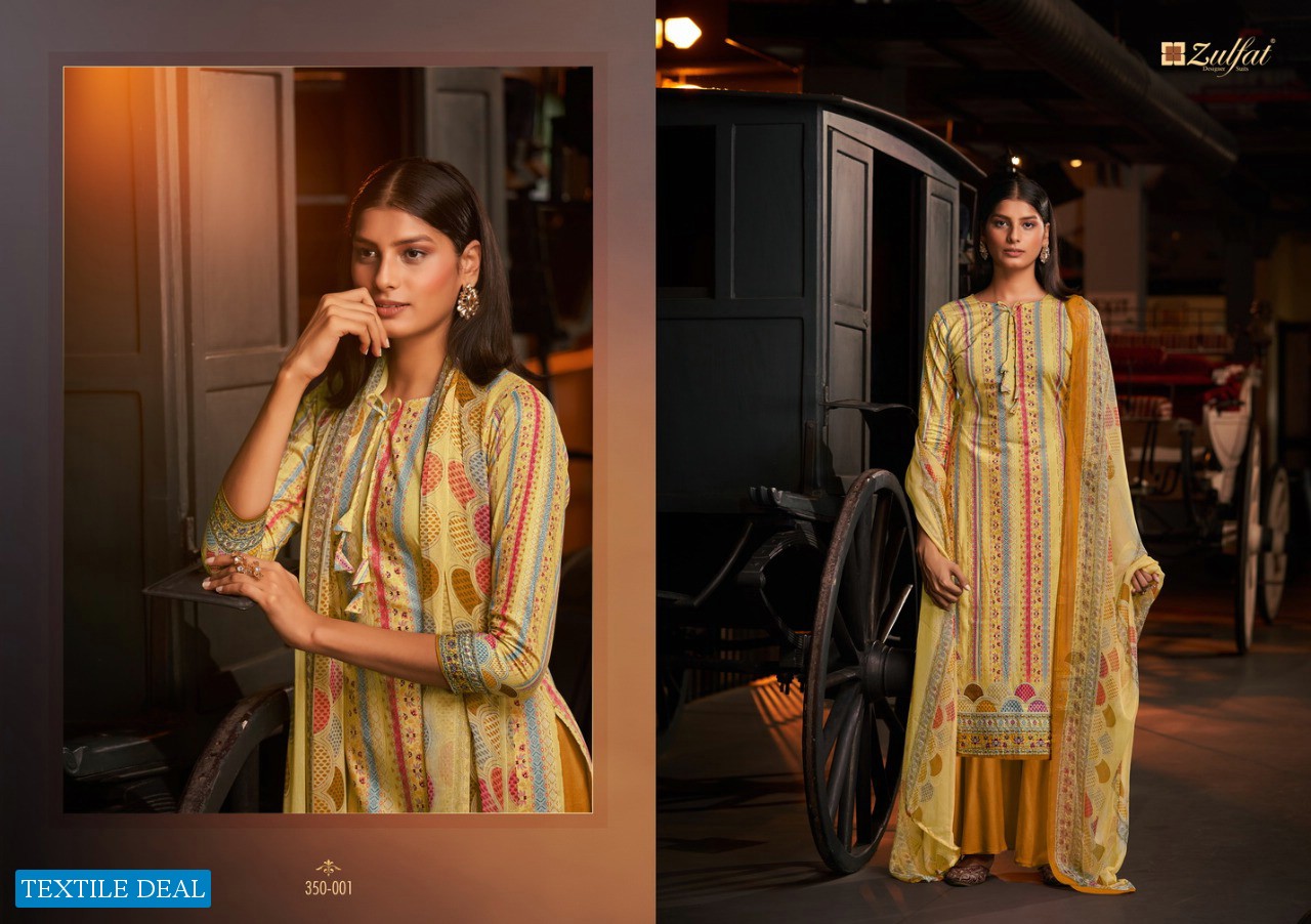 Zulfat Advika Wholesale Exclusive Designer Dress Material