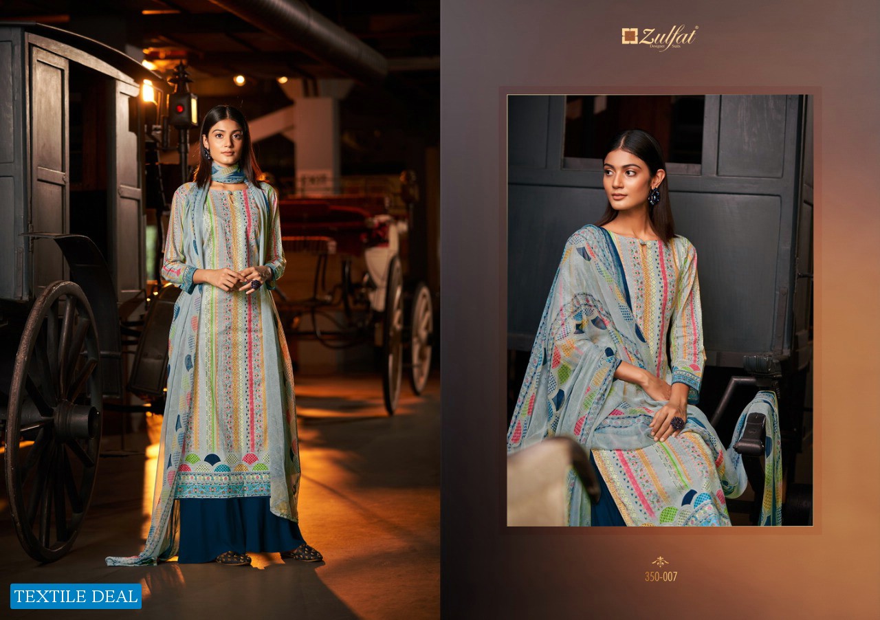 Zulfat Advika Wholesale Exclusive Designer Dress Material