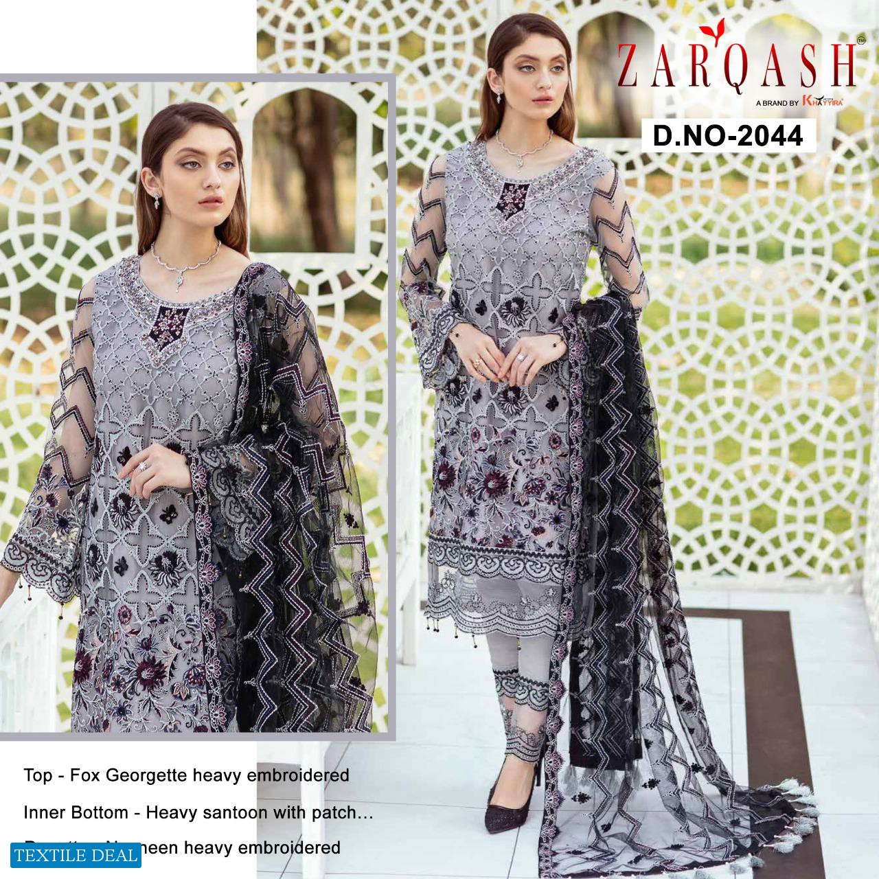 Zarqash Minhal Wholesale Designer Pakistani Concept Dress