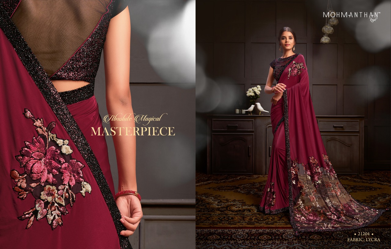 MOHOTSAV CELESTIE D NO 21204  DESIGNER PARTY WEAR SARRES