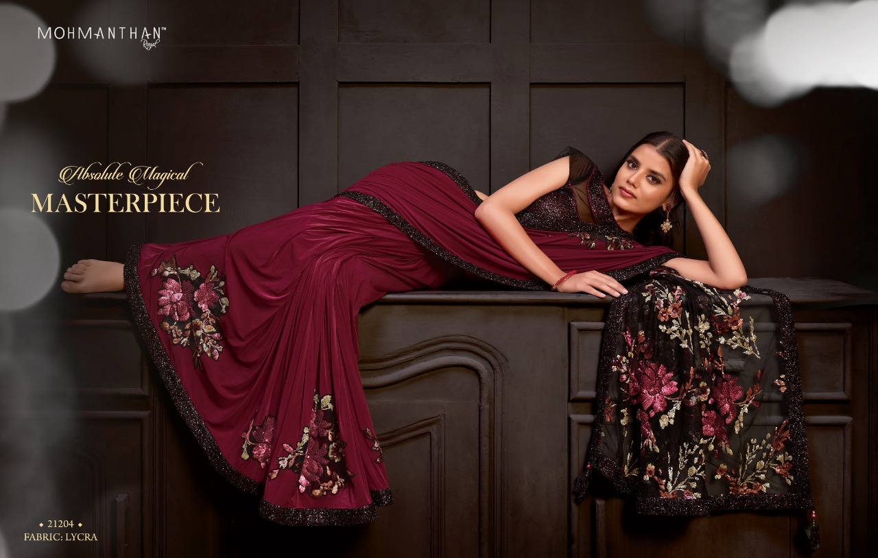 MOHOTSAV CELESTIE D NO 21204  DESIGNER PARTY WEAR SARRES