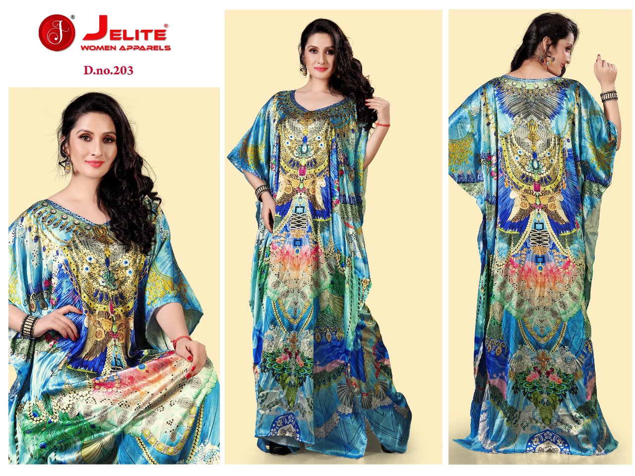 JELITE PRESENTS KAFTAN-E-NAZAKAT PRINTED SUPREME QUALITY KAFTANS